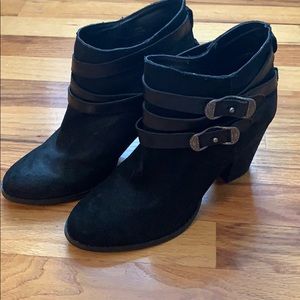Size 9 Black Reba booties